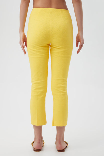Trina Turk Pop Slim-Leg Stretch Pant