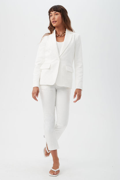 Trina Turk Pop Slim-Leg Stretch Pant