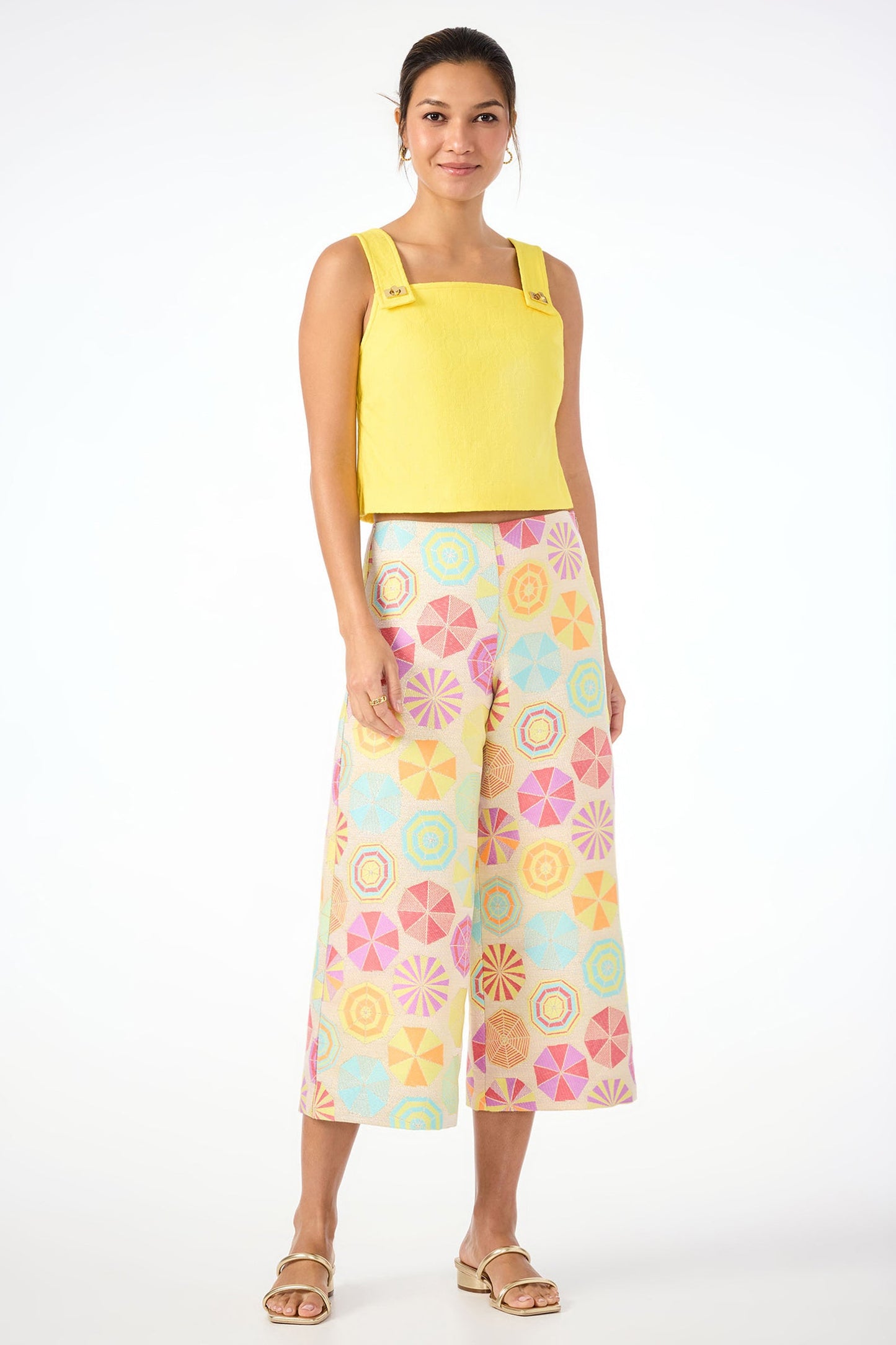Trina Turk Diona Crop Pant