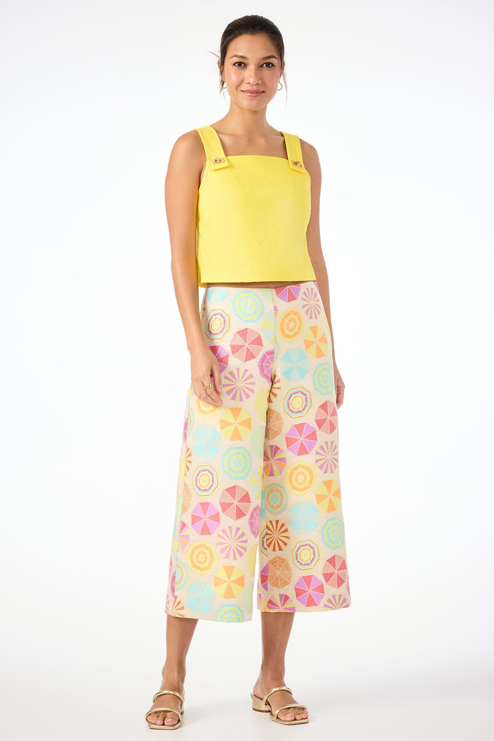 Trina Turk Diona Crop Pant