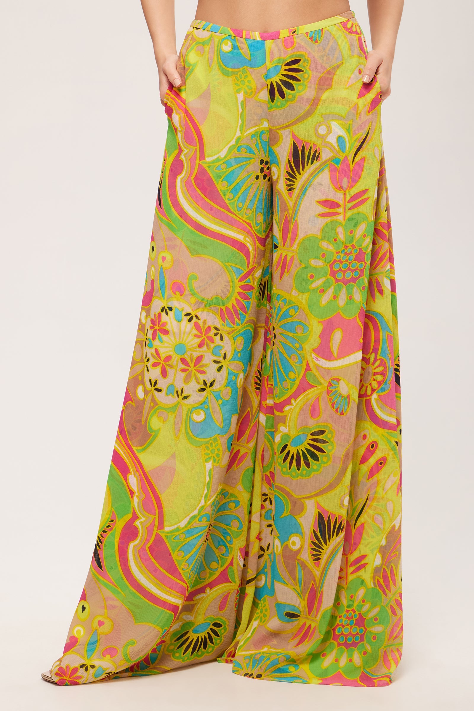 Trina Turk Jack Wide-Leg Pant