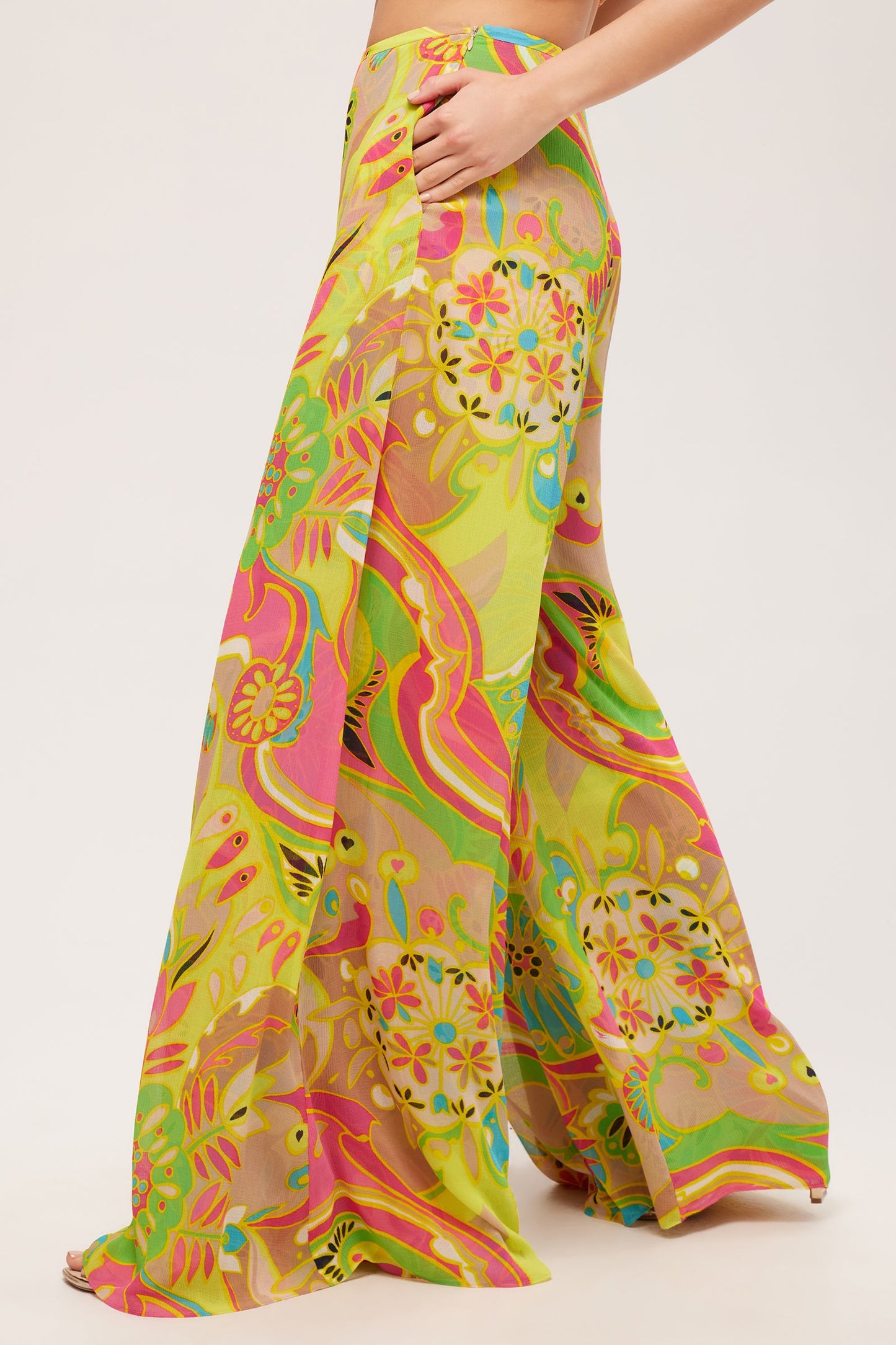 Trina Turk Jack Wide-Leg Pant