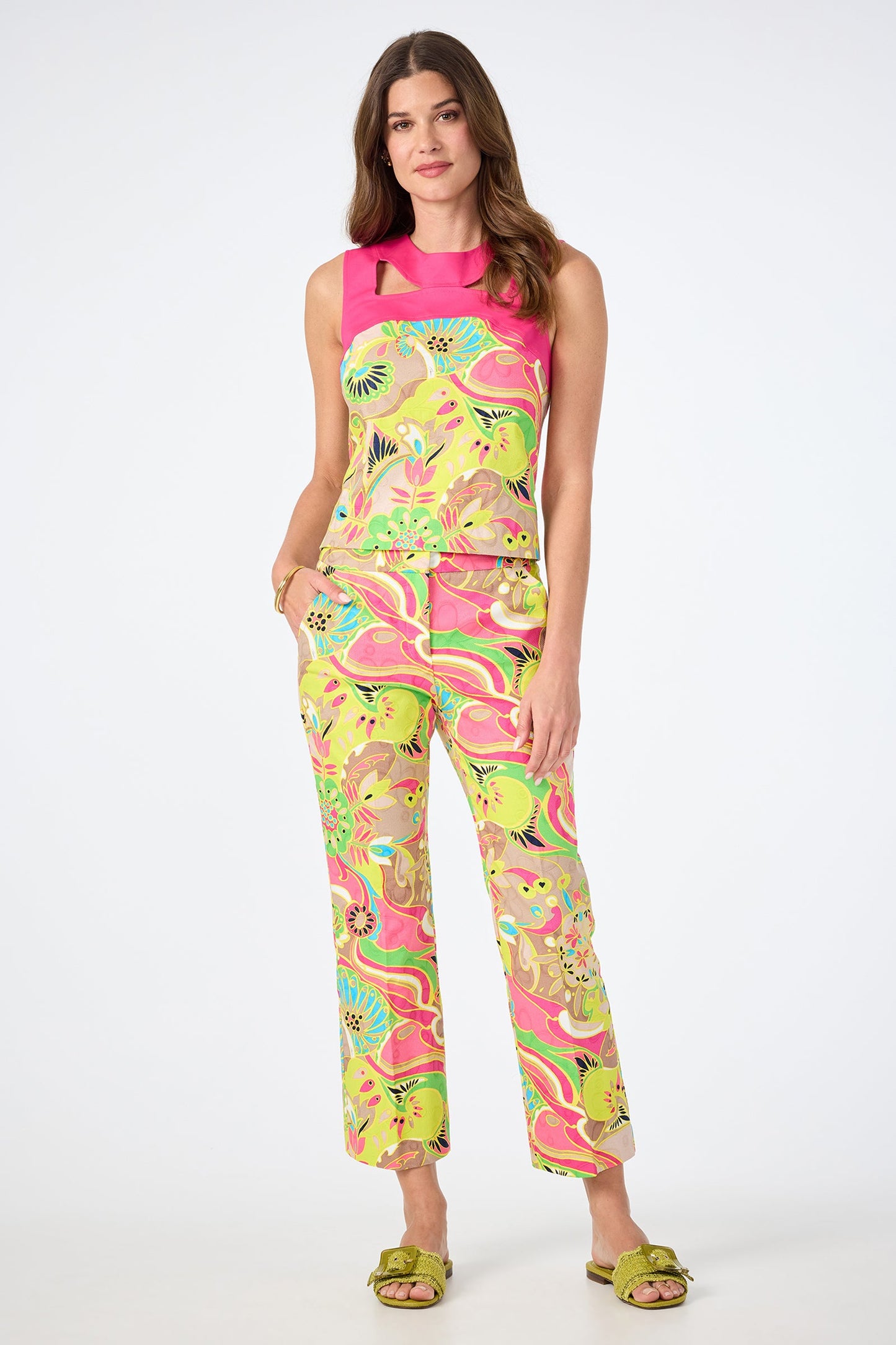 Trina Turk Lulu Cropped Pant