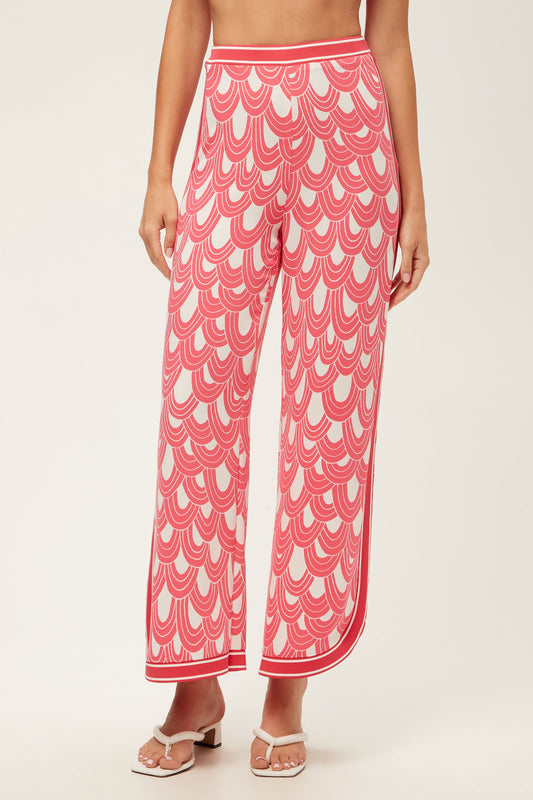Trina Turk Overhead Wide-Leg Pant - Ace Arches