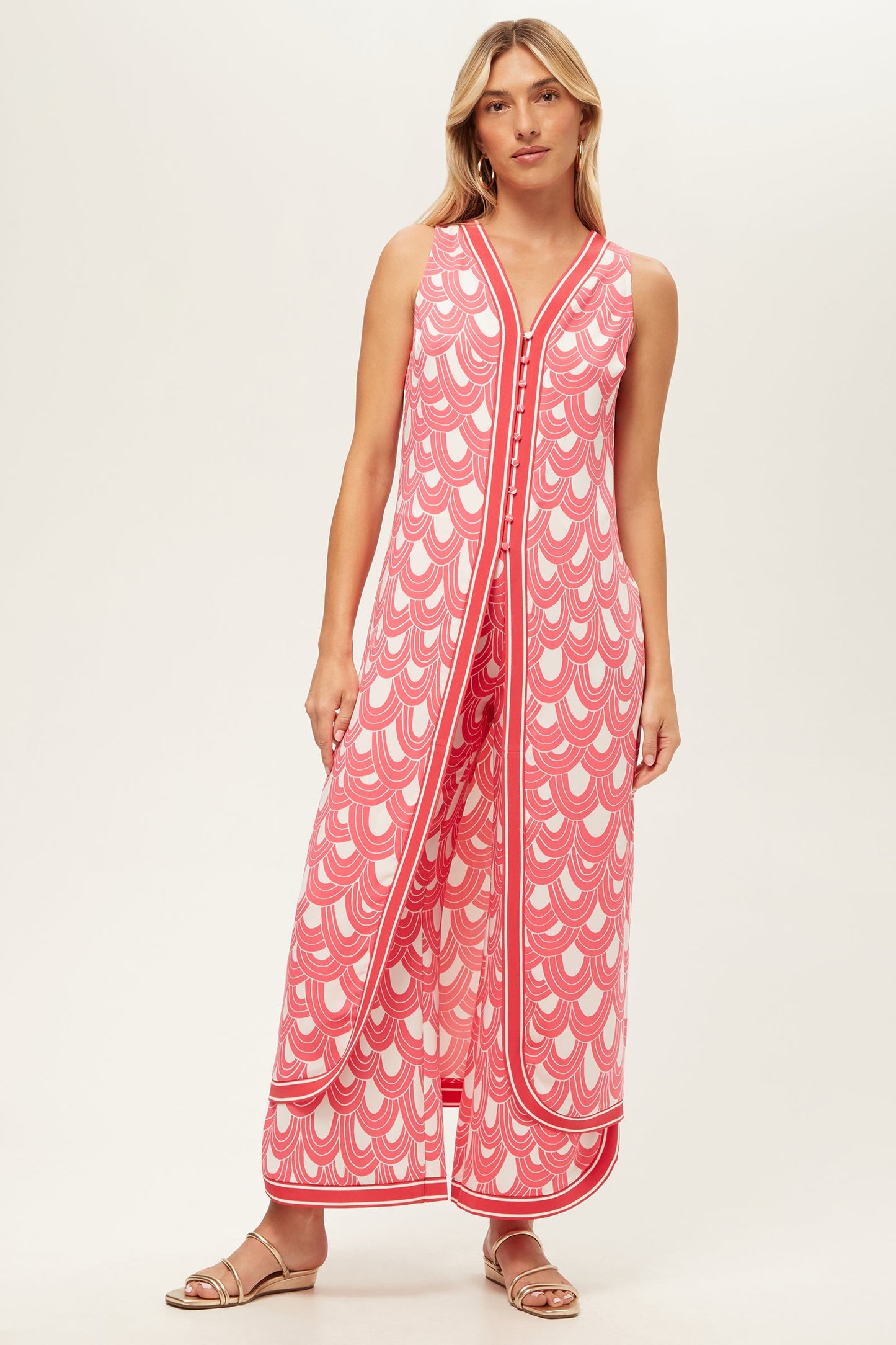 Trina Turk Overhead Wide-Leg Pant - Ace Arches