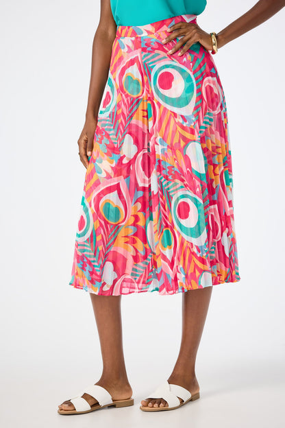 Trina Turk Vitrolles Wide-Leg Crop Pant - Dramont