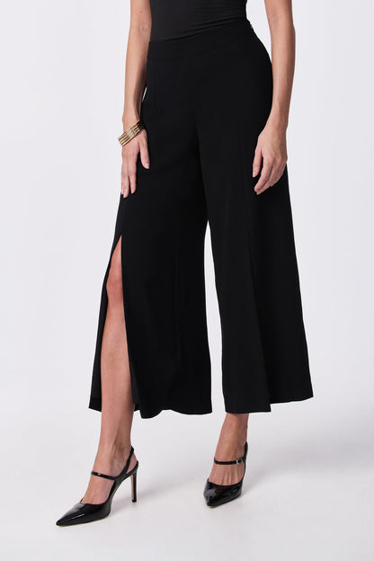 Trina Turk Davon Cropped Slit-Leg Pant