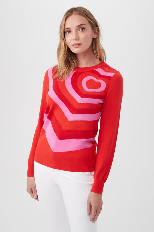 Trina Turk SWEETHEART SWEATER