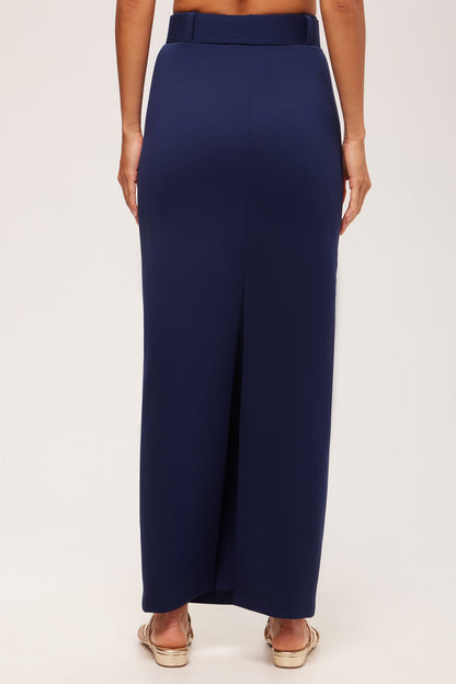 Trina Turk Game Point Column Maxi Skirt - Cozy Ponte