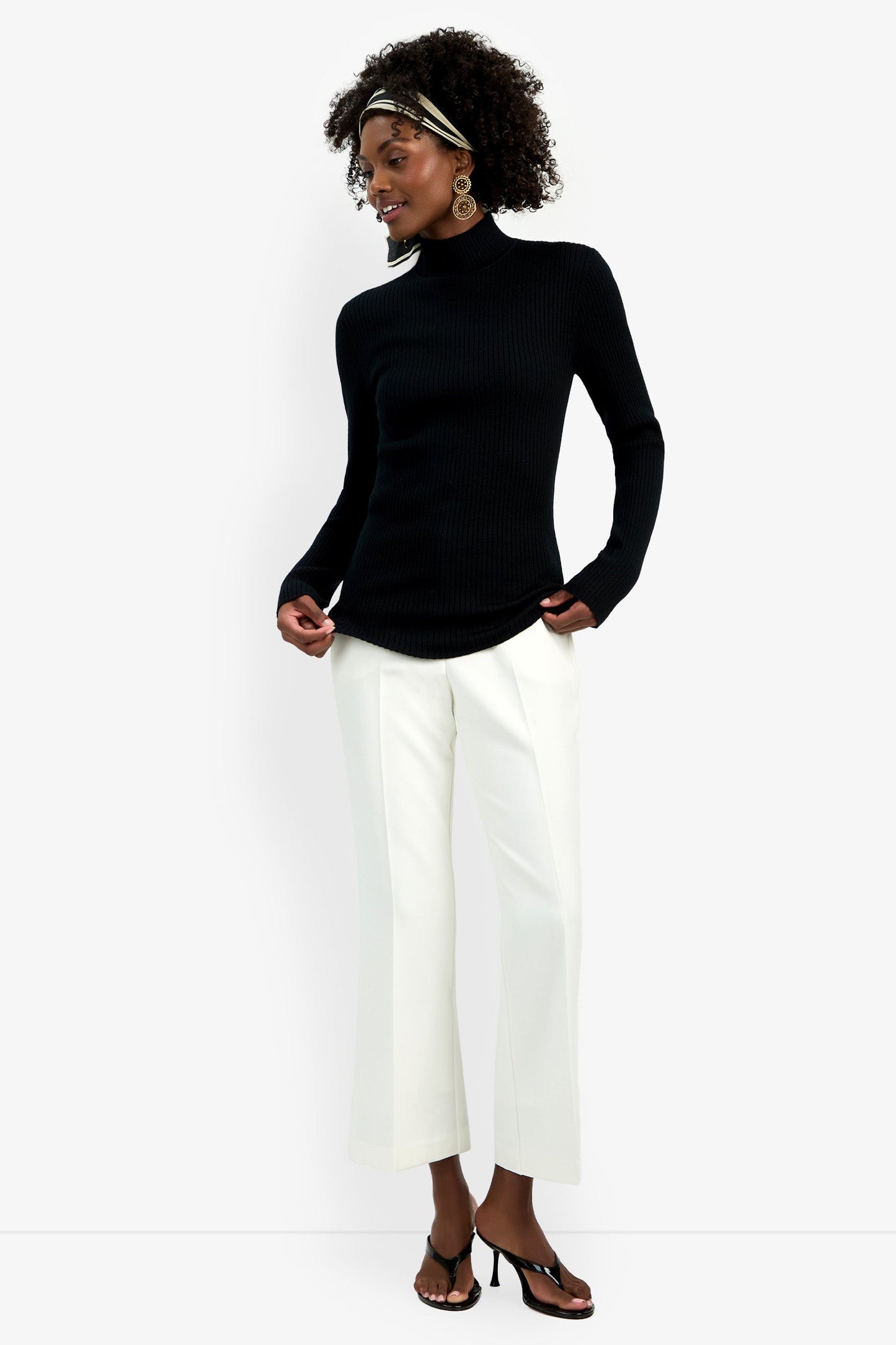 Trina Turk HEMPSTEAD MOCK NECK