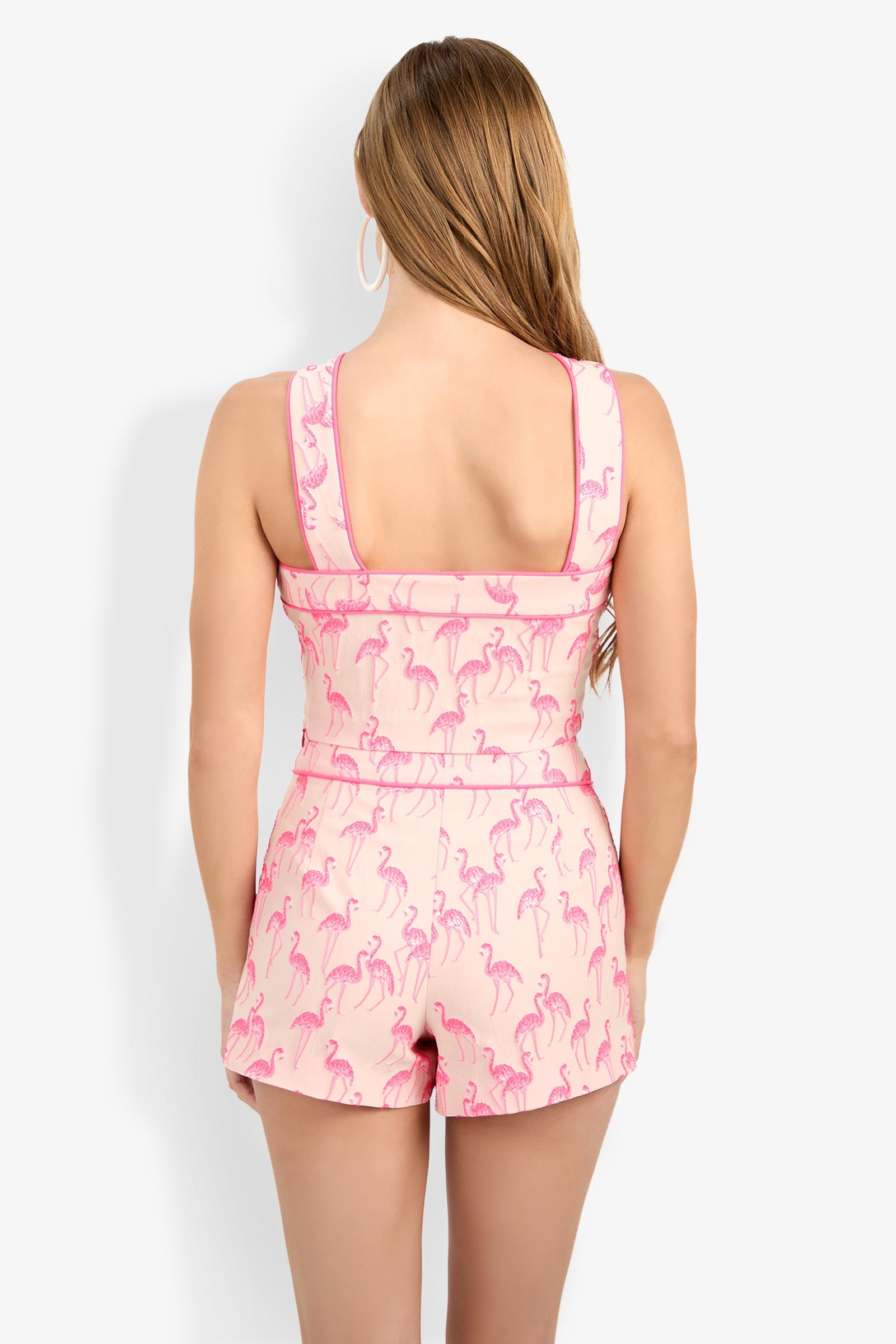 Trina Turk Piped Wanona Top