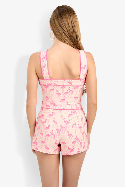 Trina Turk Piped Wanona Top
