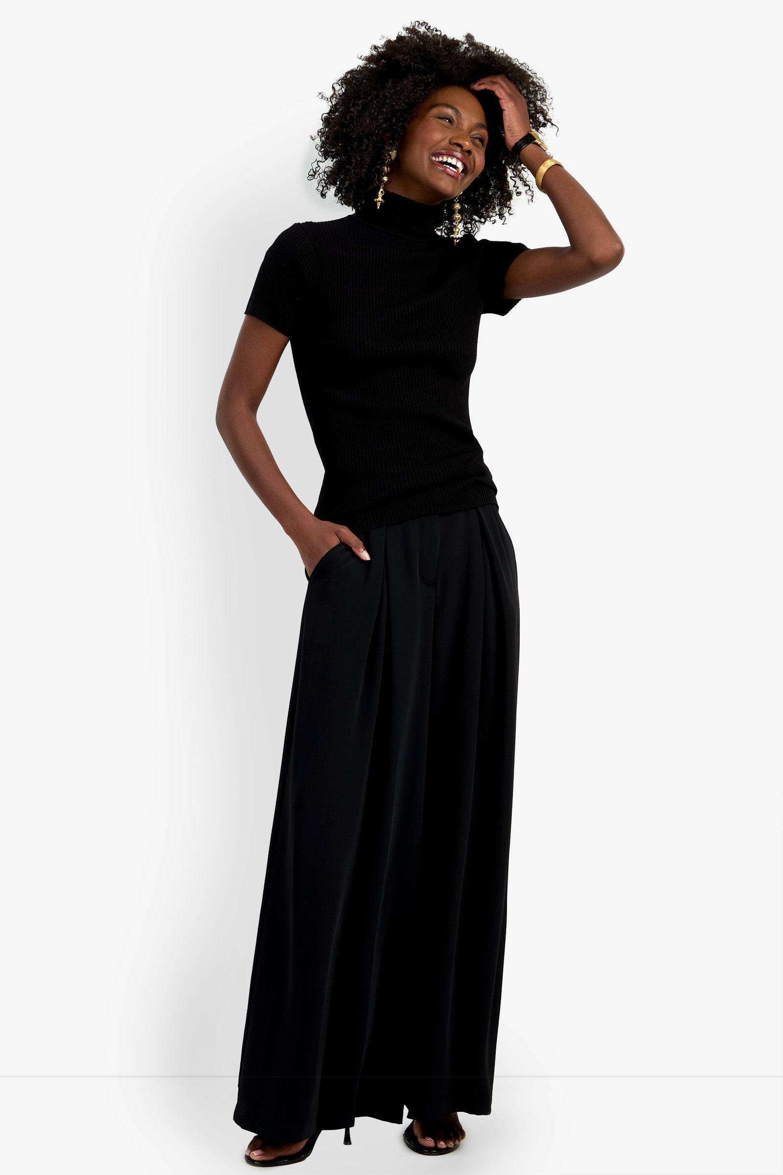Trina Turk ARMENI MOCK NECK