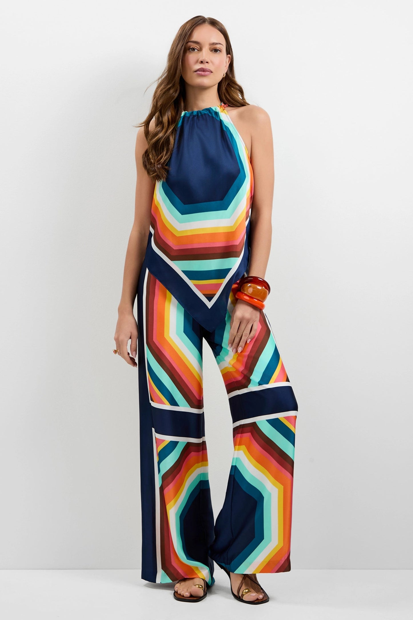 Trina Turk Lanay Wide-Leg Pant