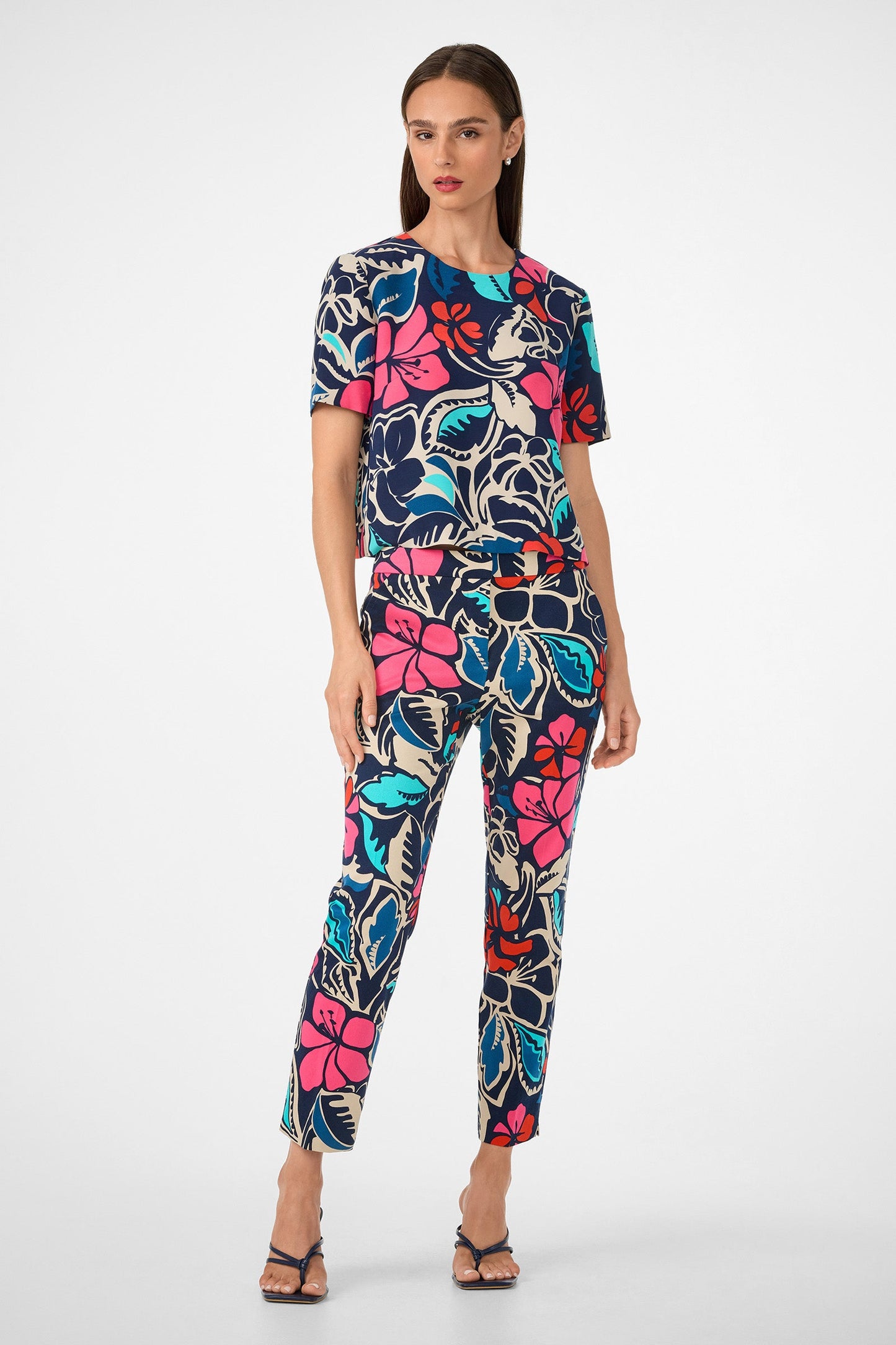 Trina Turk Moss Slim Crop Pant