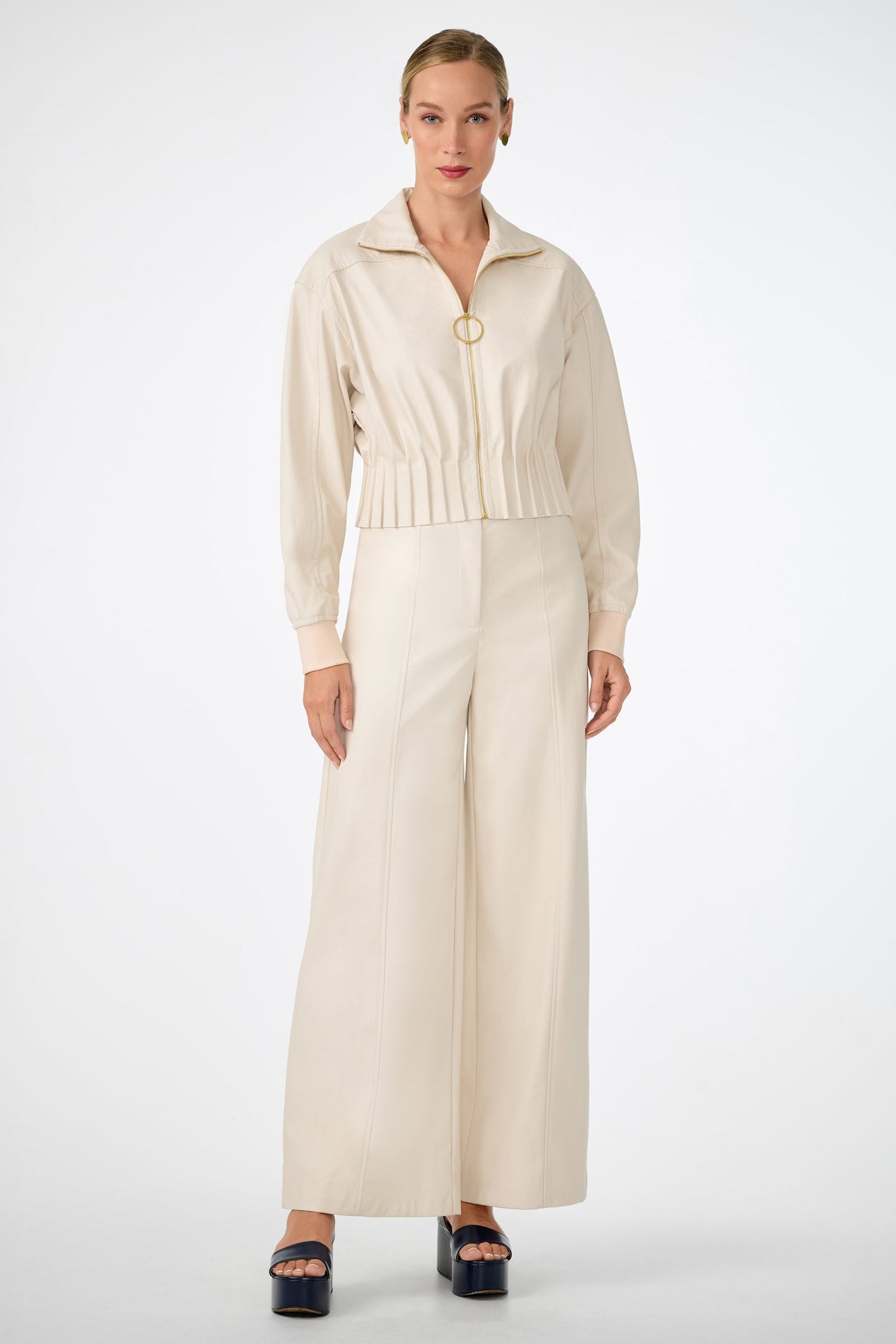 Trina Turk Parque Leatherette Pant