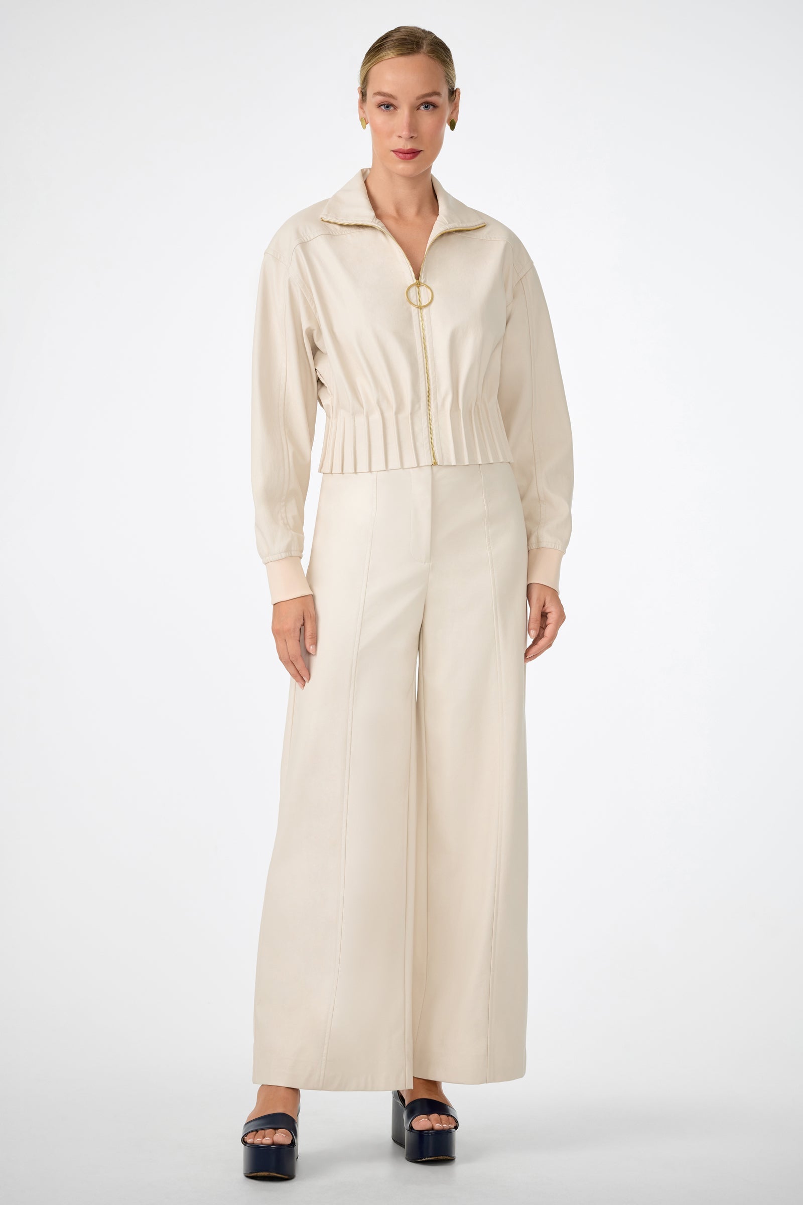 Trina Turk Parque Leatherette Pant