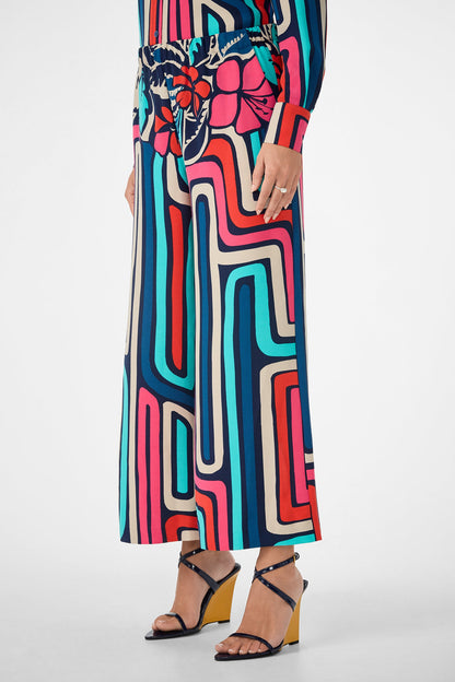 Trina Turk Cubism Crop Pant