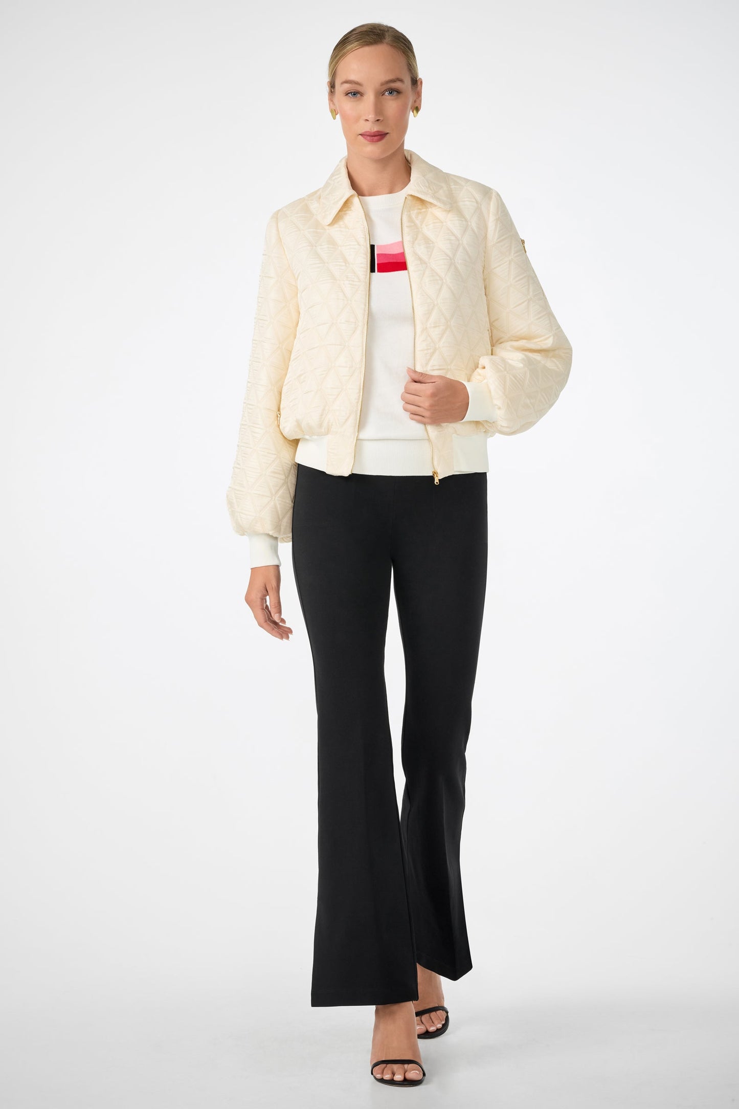 Trina Turk Mona High-Rise Flare Pant
