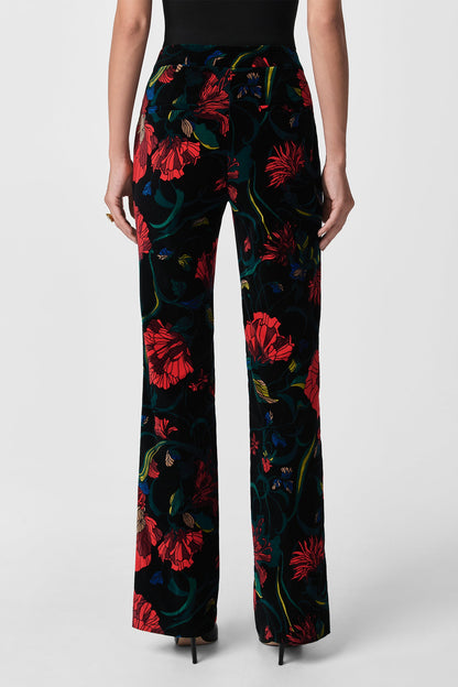 Trina Turk Westport Printed Velvet Pant