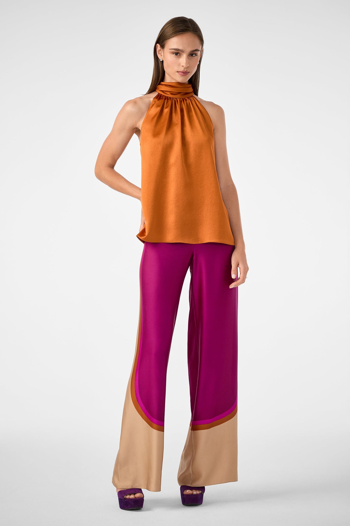 Trina Turk Verity Wide-Leg Pant