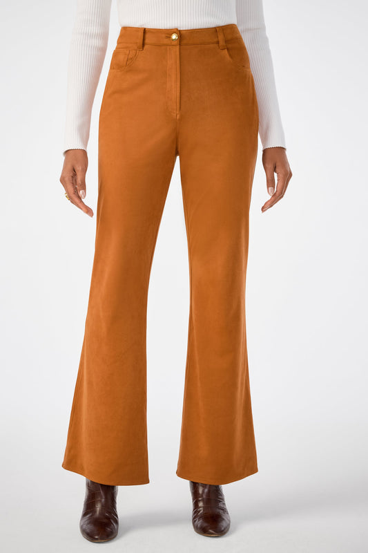 Trina Turk Apple Suede Pant