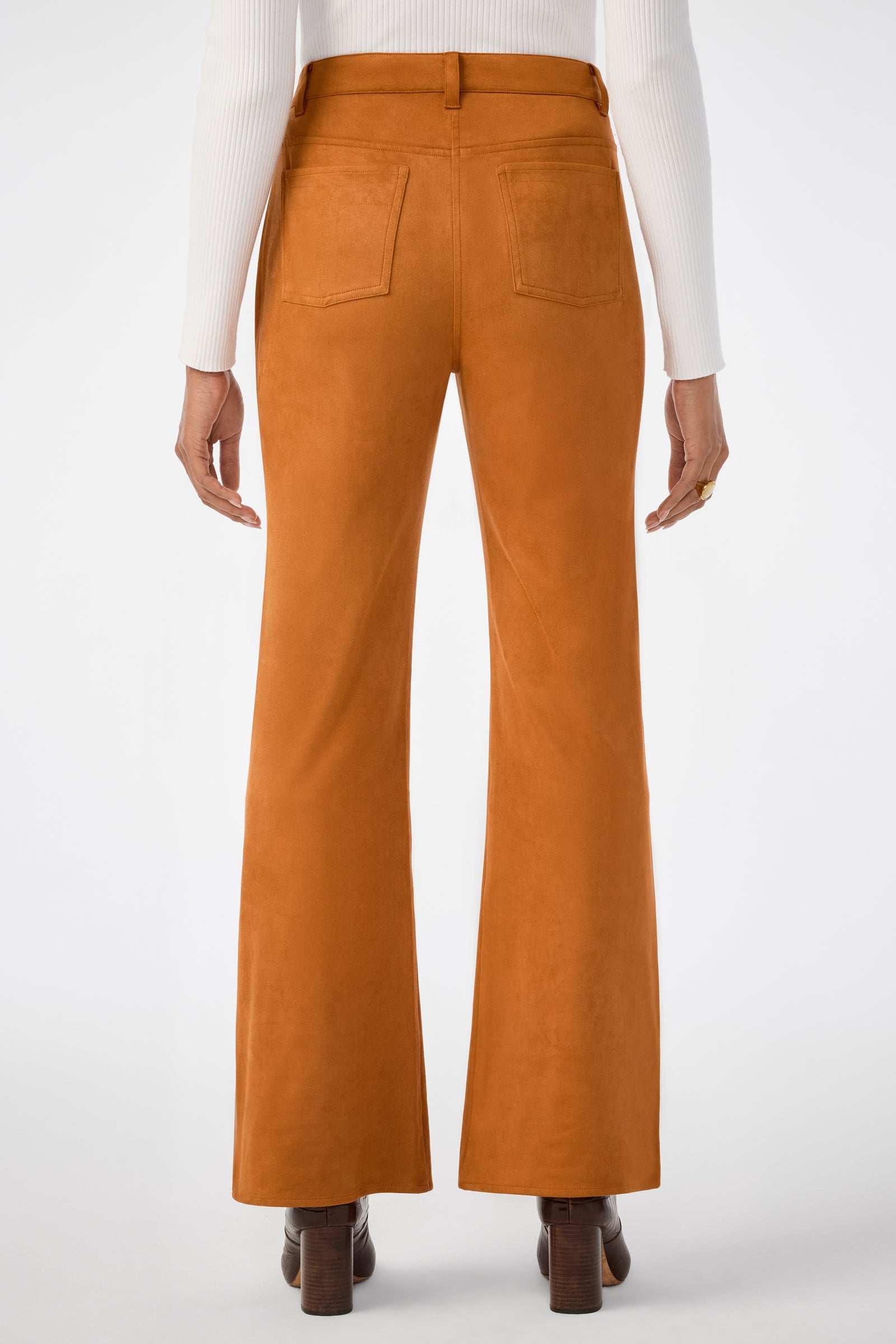 Trina Turk Apple Suede Pant