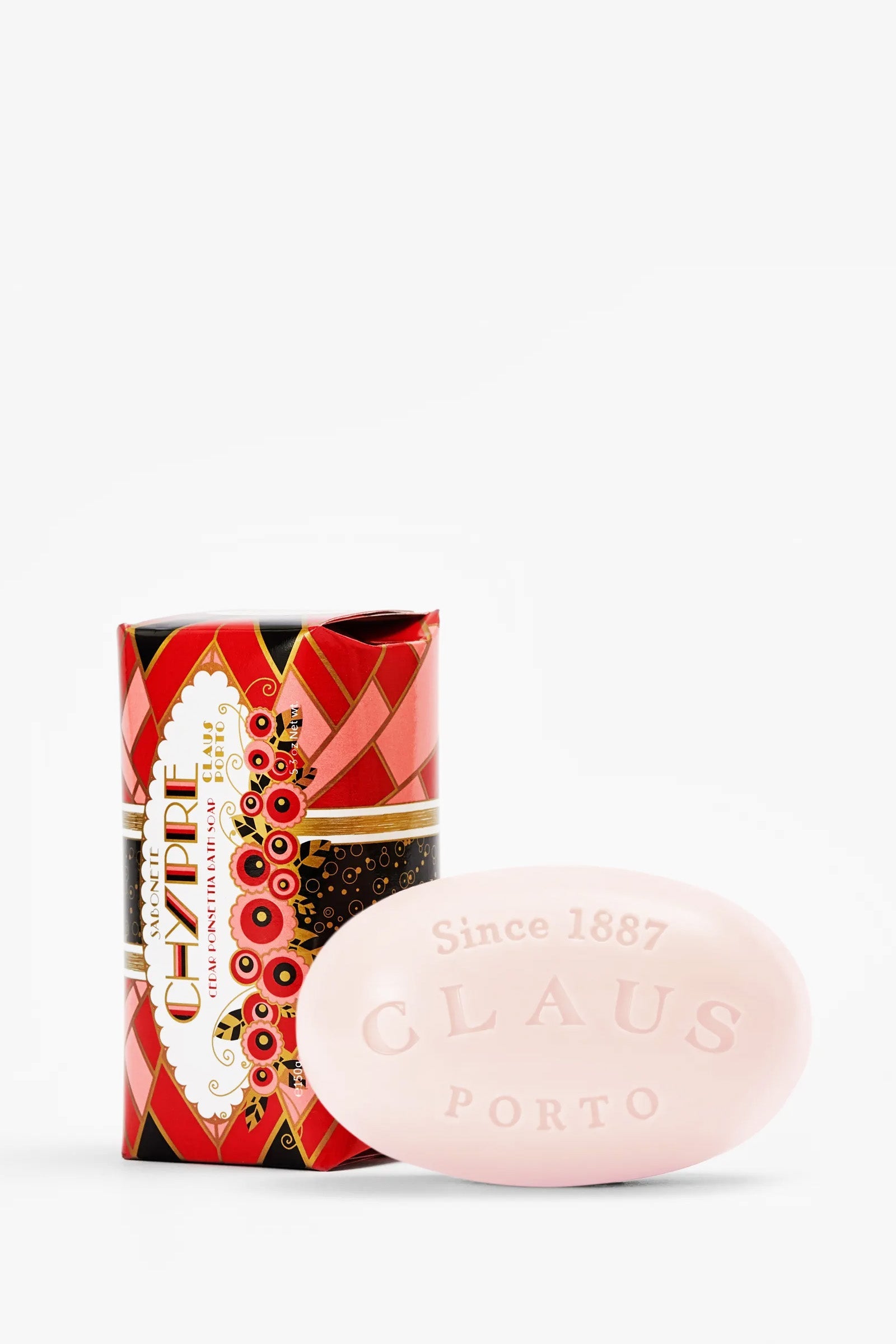Trina Turk CHYPRE - CEDAR POINSETTIA SOAP
