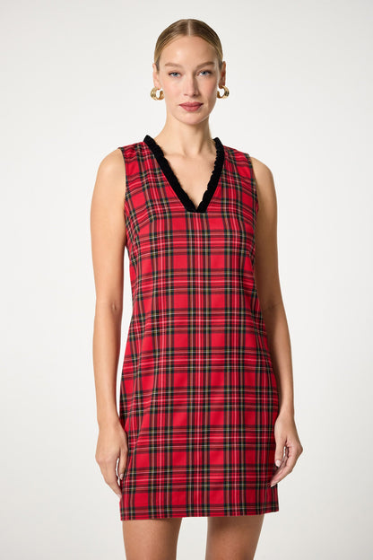 Trina Turk Revah Tartan Mini Dress