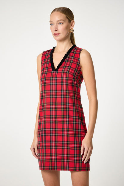 Trina Turk Revah Tartan Mini Dress