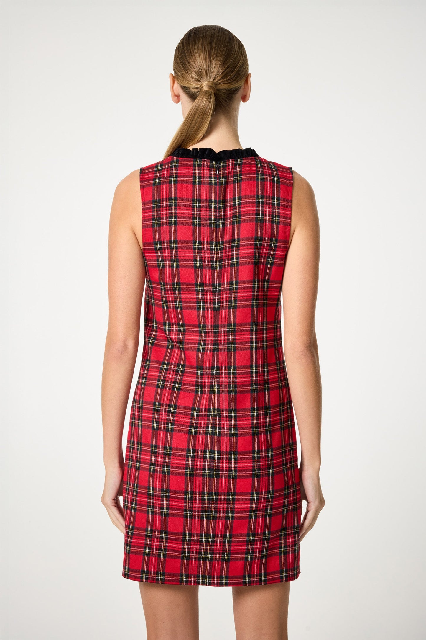 Trina Turk Revah Tartan Mini Dress
