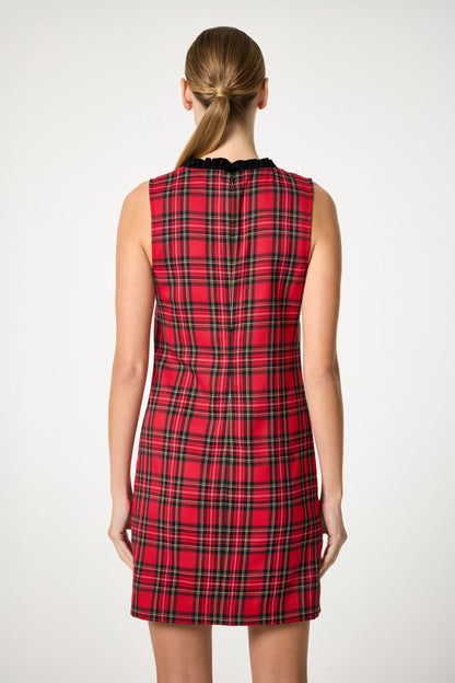 Trina Turk Revah Tartan Mini Dress