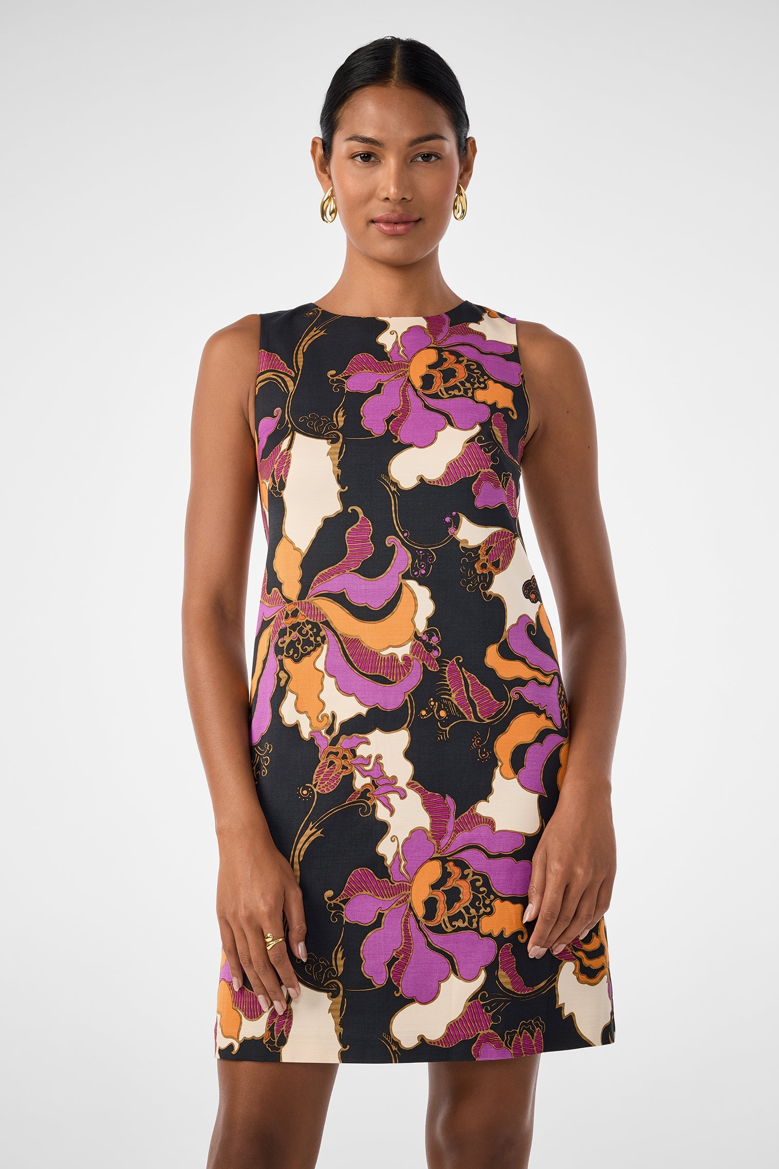 Trina Turk Addy Sleeveless Shift Dress