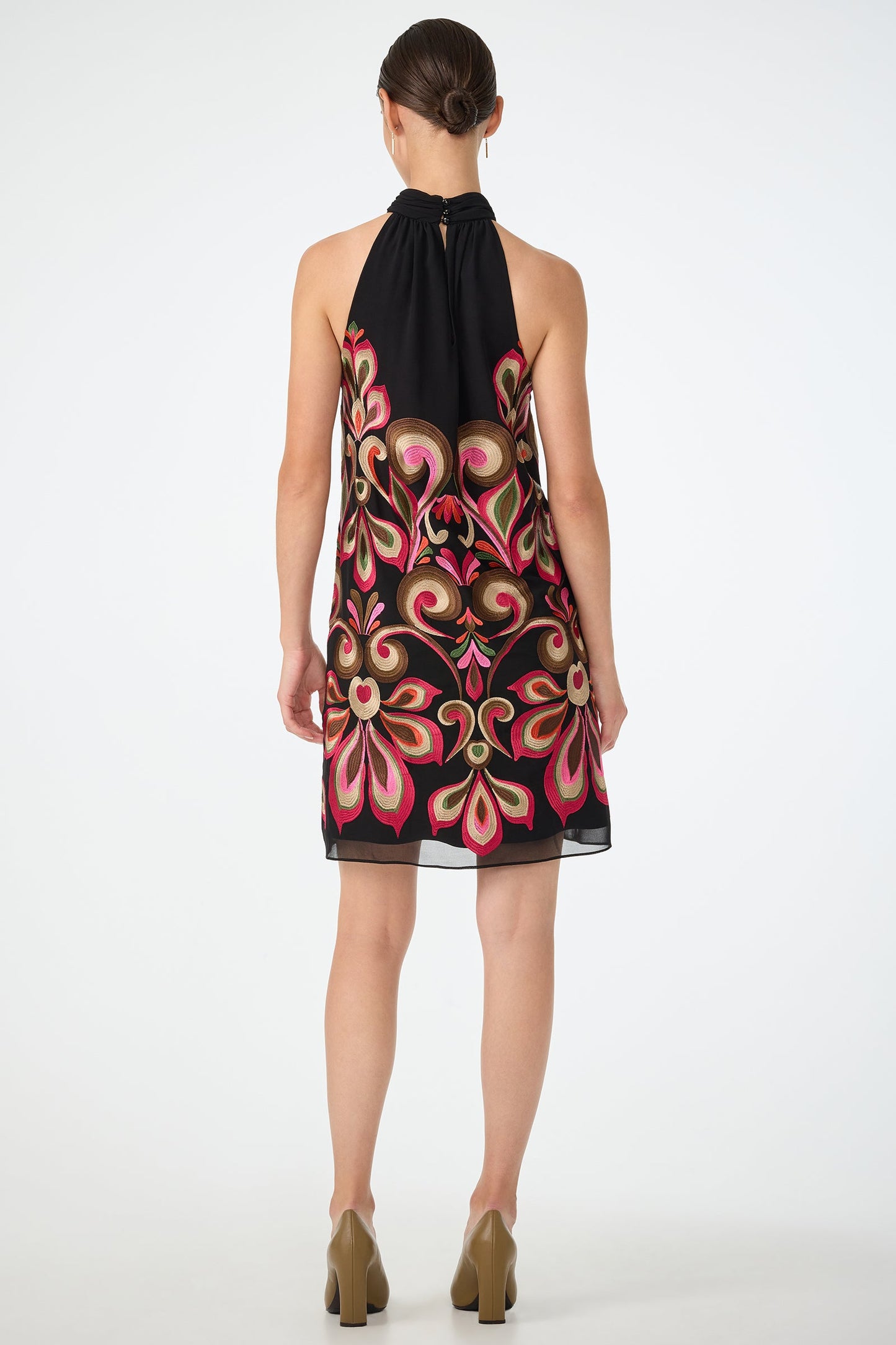 Trina Turk Zana Embroidered Mini Dress