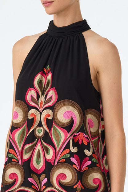 Trina Turk Zana Embroidered Mini Dress