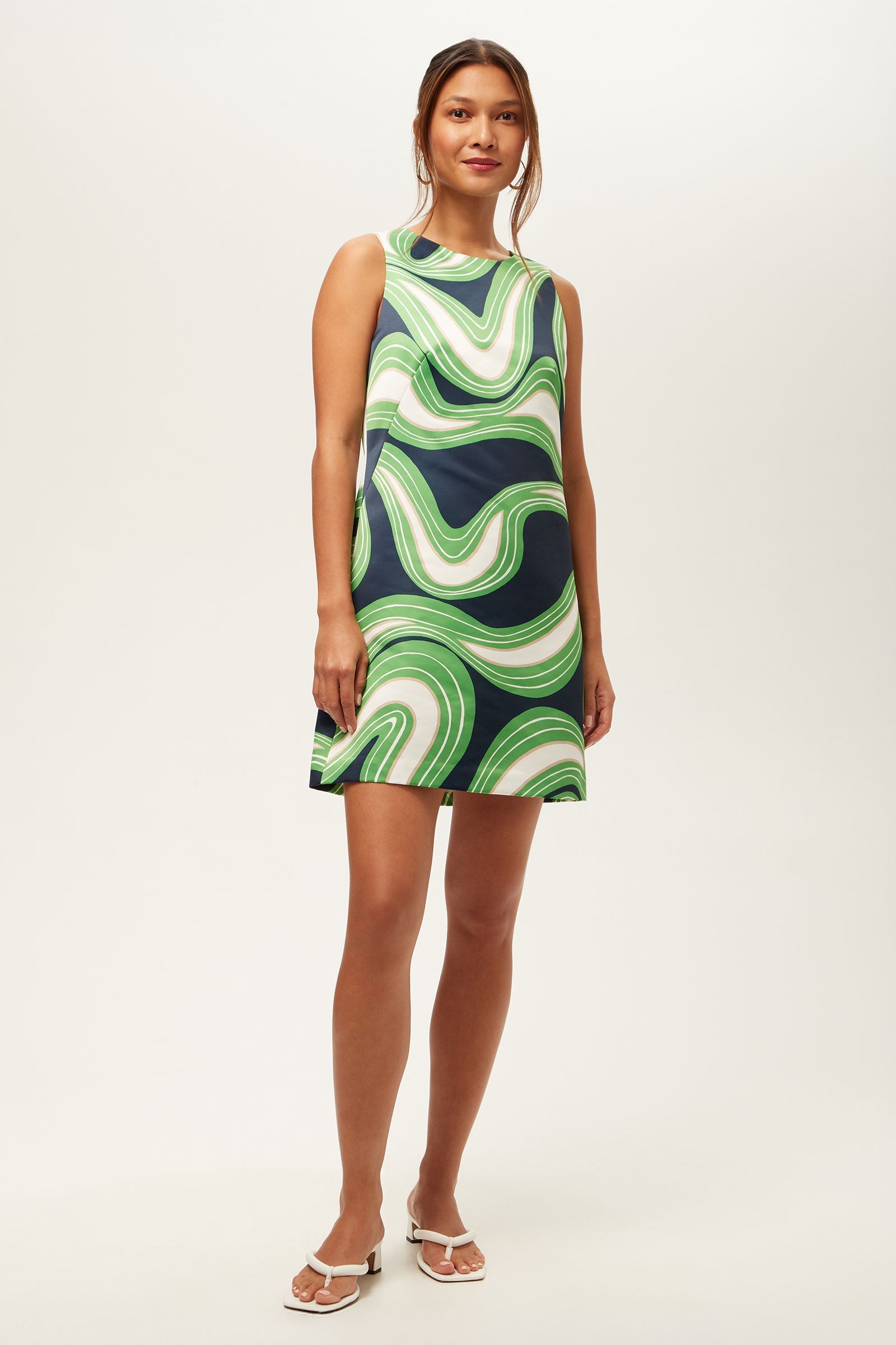 Trina Turk Fairy Tale 2 Sleeveless Dress - Serena Satin