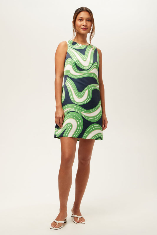 Trina Turk Fairy Tale 2 Sleeveless Dress - Serena Satin