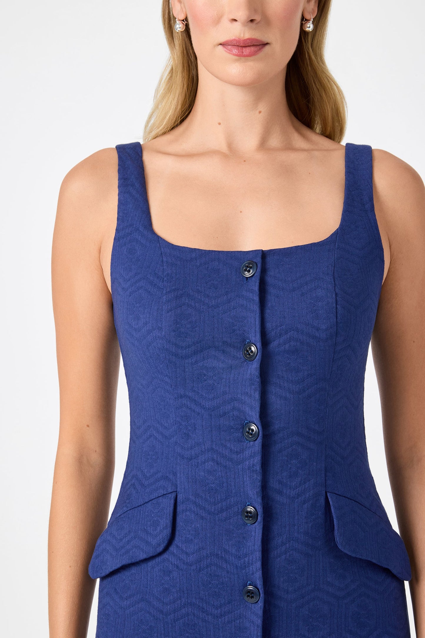 Trina Turk Shinra Button-Down Mini Dress
