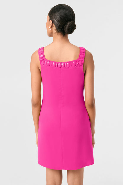 Trina Turk Yokuna Jewel Neck Mini Dress