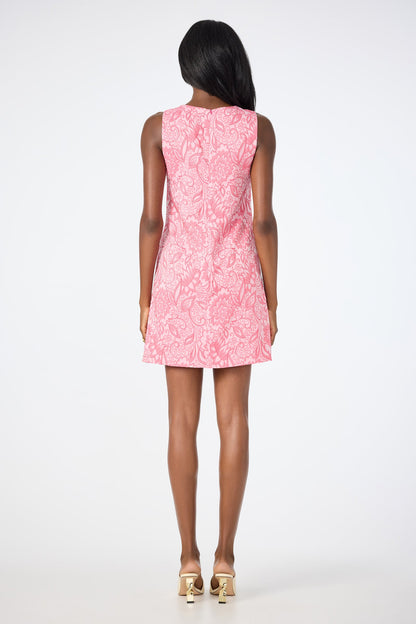 Trina Turk South Seas Sleeveless Dress - Jolie Jacquard