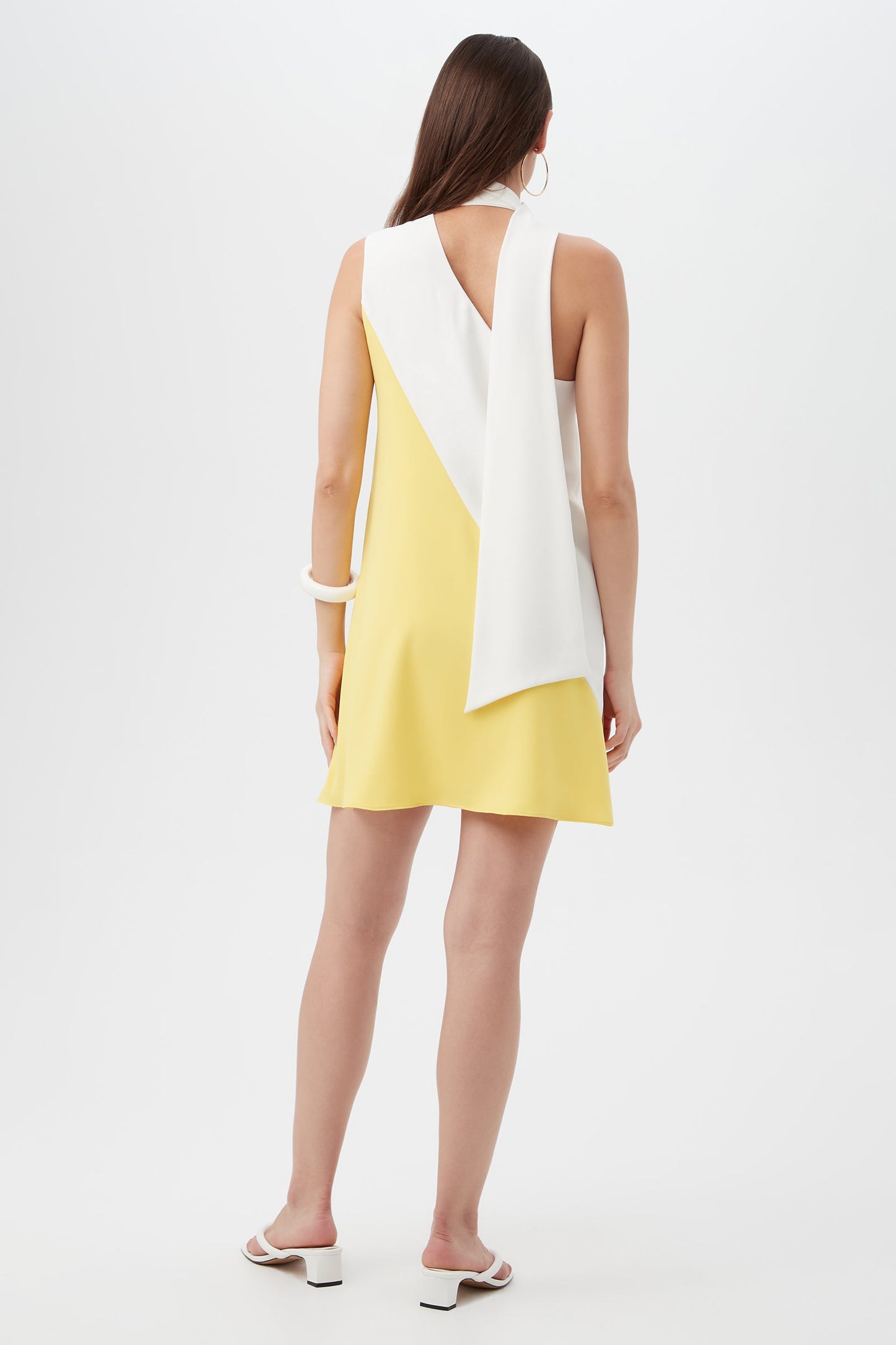 Trina Turk Mielle Sleeveless Color-Block Dress