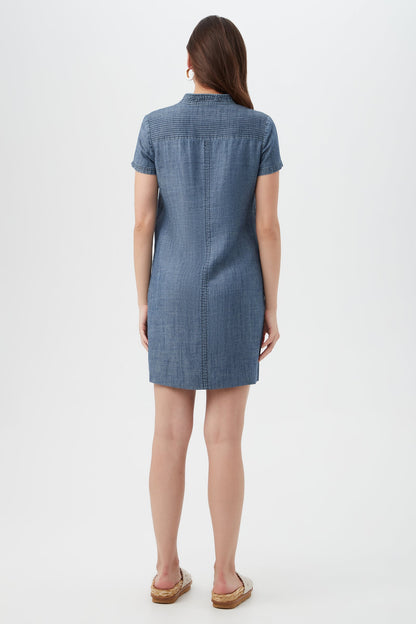 Trina Turk Suntan Chambray Dress