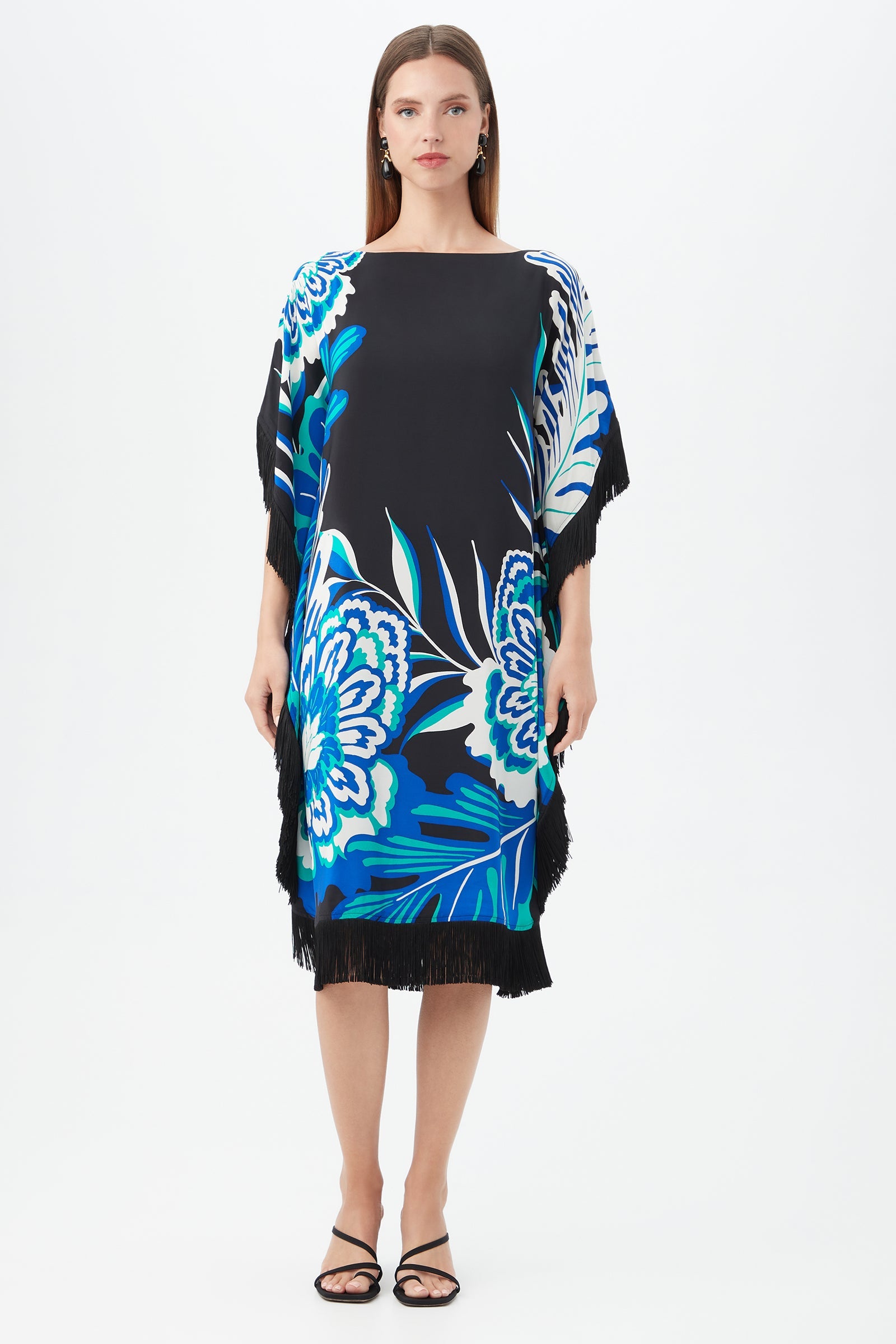 Trina Turk Global Fringe Dress
