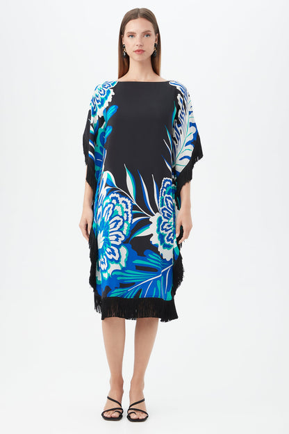 Trina Turk Global Fringe Dress