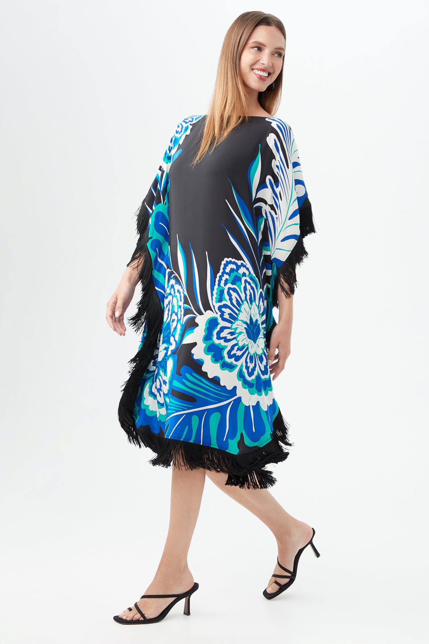 Trina Turk Global Fringe Dress