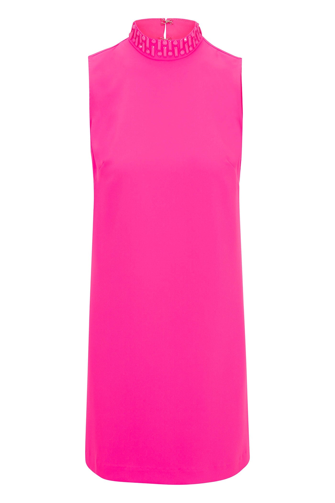 Trina Turk Sharapova Sleeveless Mockneck Dress
