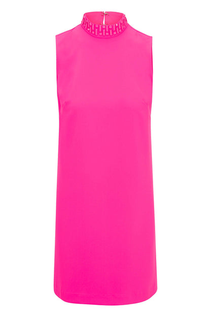 Trina Turk Sharapova Sleeveless Mockneck Dress