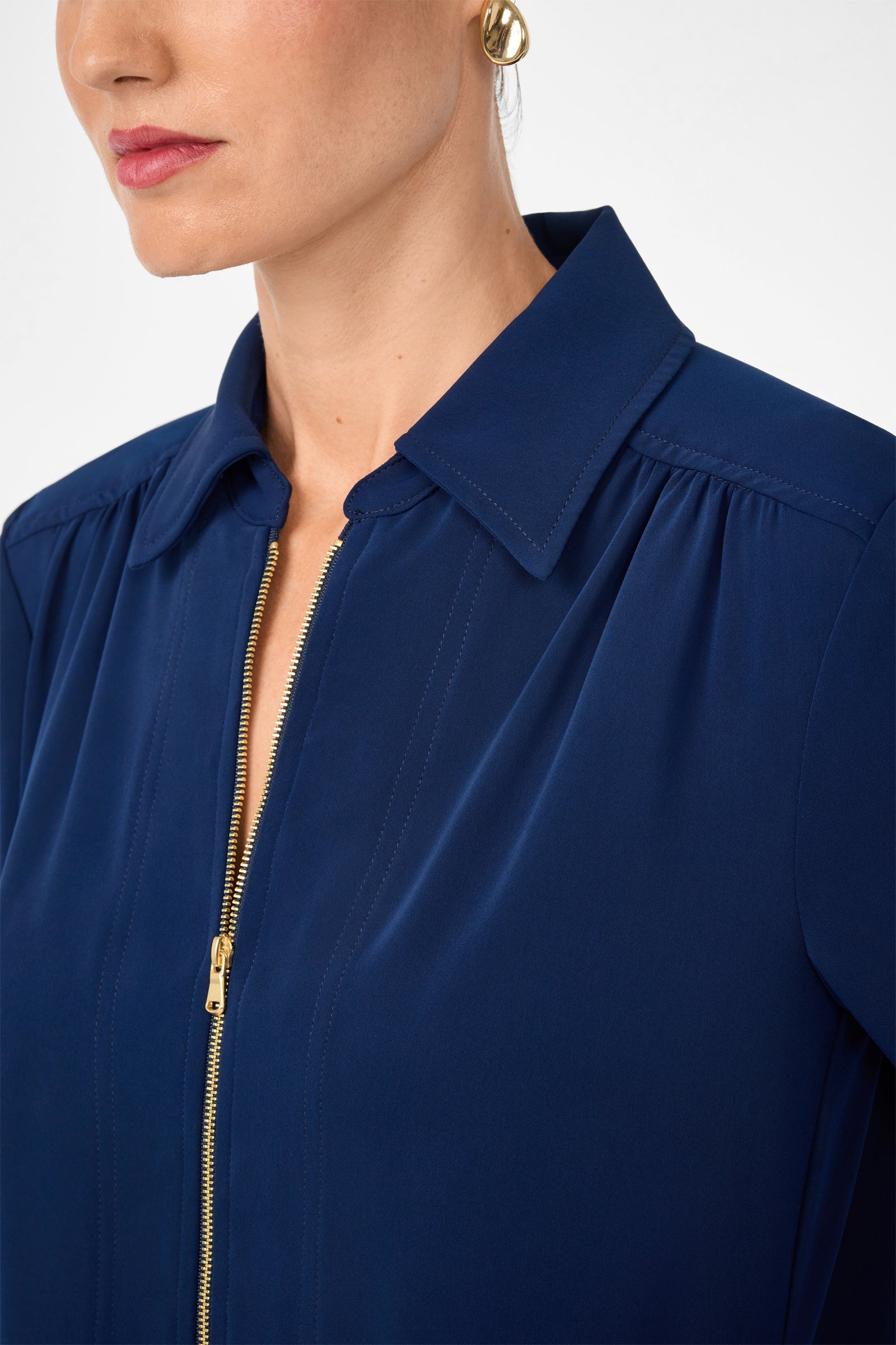 Trina Turk Darya Long-Sleeve Dress