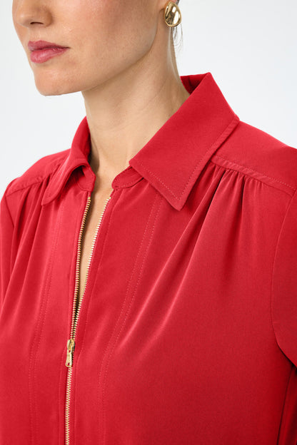 Trina Turk Darya Long-Sleeve Dress