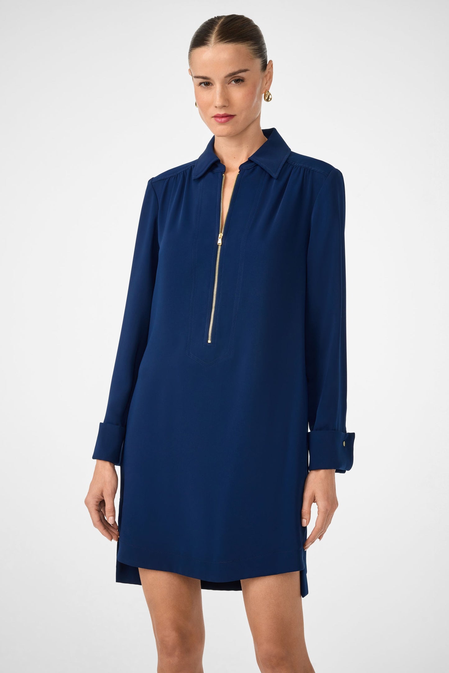 Trina Turk Darya Long-Sleeve Dress